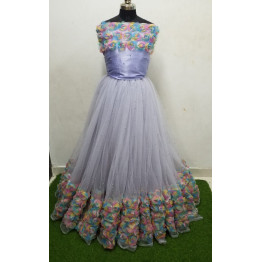Net Malti Flower Work  (Mtr Wise Cost)